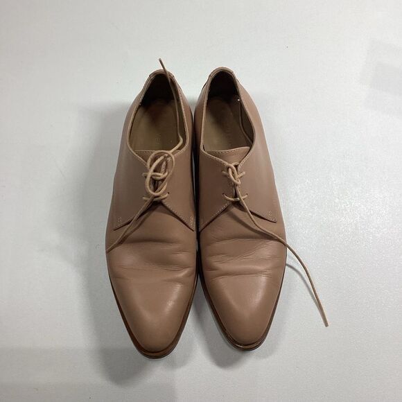 Everlane Womens Tan Khaki The Modern Oxford‎ Shoes Size 8 Made In Italy - Picture 3 of 14